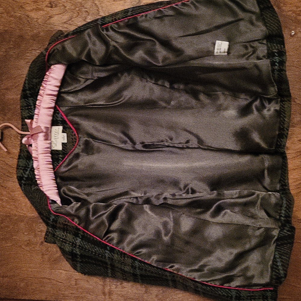 Nordstrom's Wool Blend Plaid Jacket Small - Picture 5 of 11